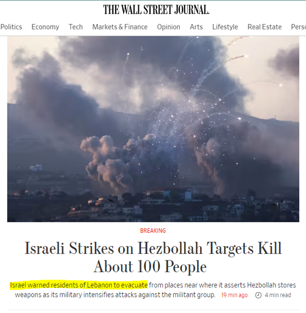 WSJ Lebanon